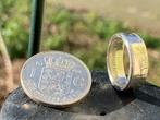 Kinder Ring van zilver uit 1 Gulden Munt