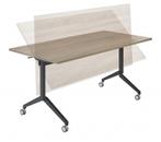 BeFlexible tafel verrijdbaar en opklapbaar, 140x80cm, Nieuw, Ophalen of Verzenden