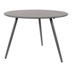 Bijzettafel Rafael metaal, blueberry grey, diameter 60 cm..., Verzenden, Nieuw