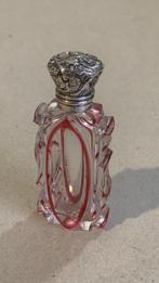 Parfumfles - Zilver, Kristal - Oud parfumflesje
