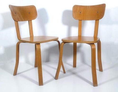 Javor Pivka - Stoel (2) - Hout - Joegoslavië, Minimalistisch, Antiek en Kunst, Antiek | Meubels | Stoelen en Banken