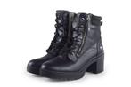Mustang Veterboots in maat 40 Zwart | 10% extra korting, Kleding | Dames, Schoenen, Verzenden, Zwart, Overige typen, Zo goed als nieuw