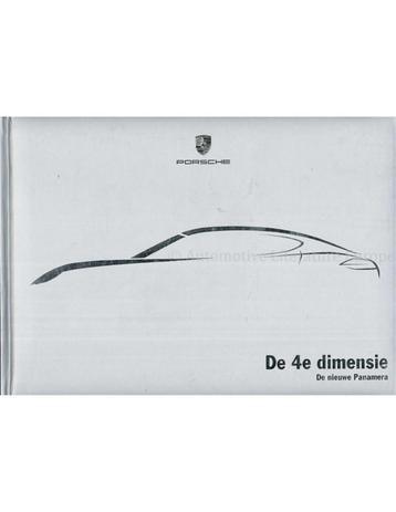 2010 PORSCHE PANAMERA HARDCOVER BROCHURE NEDERLANDS beschikbaar voor biedingen