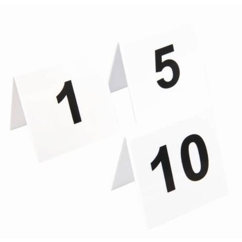 Tafelnummers 1 t/m 40 | 4 keuzes, Zakelijke goederen, Horeca | Keukenapparatuur, Verzenden