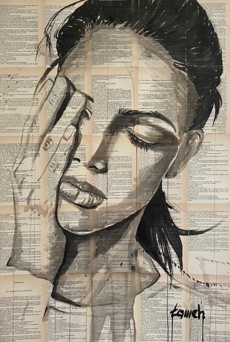 H Tomeh (1988) - The Sinner - Original Ink Artwork on, Antiek en Kunst, Kunst | Schilderijen | Modern