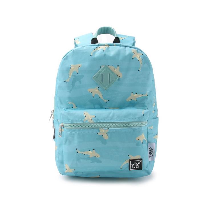 YLX Freek Vonk Rugzak Oriole Haaien Turquoise, Sieraden, Tassen en Uiterlijk, Tassen | Schooltassen, Rugtas, Blauw, Nieuw, Ophalen of Verzenden