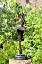sculptuur, Ballerina - 67 cm - Brons, Marmer, Antiek en Kunst