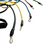 Weerstandsbanden set met accessoires 4,5 tot 45kg, Ophalen of Verzenden, Nieuw, Benen, Weerstandband