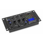 Retourdeal - Vonyx STM3030 4 kanaals mixer met USB/SD MP3, B, Muziek en Instrumenten, Zo goed als nieuw, Verzenden