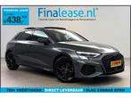 Audi A3 30 TFSI S-line Black optic Pano Virtual Carplay Navi, Automaat, Overige carrosserieën, Nieuw, Zilver of Grijs