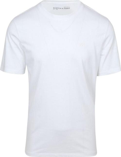 Scotch And Soda Core T-Shirt Wit maat XXL Heren, Kleding | Heren, T-shirts, Wit, Nieuw, Overige maten, Verzenden
