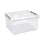 Curver Handy+ opbergbox 35 liter transparant met clipdeksel, Huis en Inrichting, 30 tot 40 liter, Ophalen of Verzenden, Nieuw