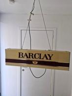 Barclay - Reclamebord met achtergrondverlichting - Metaal,