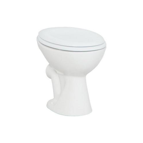 Toiletpot Staand Boss & Wessing Holt Muur Aansluiting Wit, Doe-het-zelf en Verbouw, Sanitair, Ophalen of Verzenden
