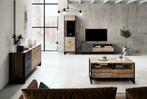 Complete inboedel | Woonkamer set | Eiken - Grijs | Compleet