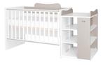 Lorelli Multi White/Beige 2-in-1 Bed en Commode 1015057, Verzenden, Nieuw