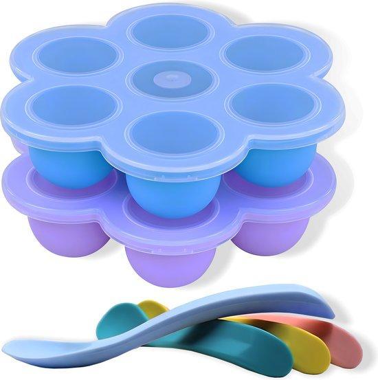 HI NATURE™ Babyvoeding bewaarbakjes set - Baby bakjes met 4, Huis en Inrichting, Keuken | Keukenbenodigdheden, Nieuw, Ophalen of Verzenden