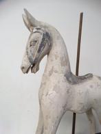 Figuur - Carousel paard op standaard - Hout