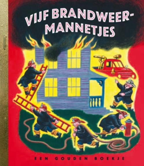 Vijf brandweermannetjes / Gouden boekjes 9789054449010, Boeken, Kinderboeken | Baby's en Peuters, Gelezen, Verzenden