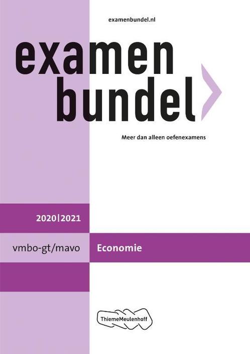 Examenbundel vmbo gtmavo Economie 20202021 9789006781229, Boeken, Studieboeken en Cursussen, Zo goed als nieuw, Verzenden