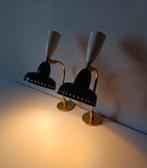 Wandlamp (2) - Aluminium, Messing