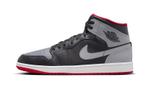 Air Jordan 1 Mid Cement Grey Red - maat 35.5 (Sneakers), Verzenden, Nieuw, Sneakers of Gympen, ["Nike Air Jordan","Jordan","Nike","Air Jordan","Nike Air"]