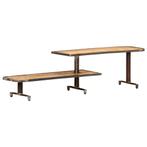 vidaXL Tv-meubel 160x30x40 cm massief mangohout, Verzenden, 150 tot 200 cm, Nieuw, Minder dan 100 cm