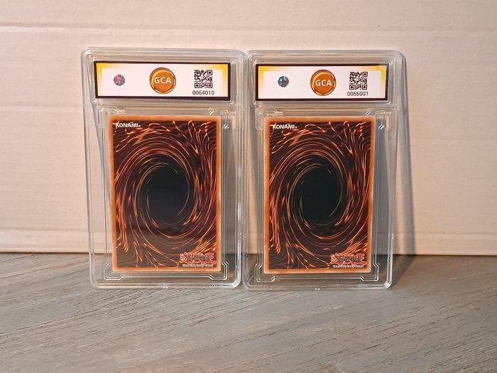 Konami - 2 Card - Yu-Gi-Oh! - Blue-Eyes White Dragon &, Verzamelen, Overige Verzamelen