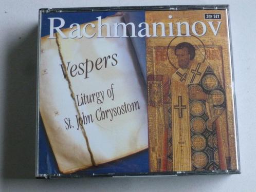 Rachmaninov - Vespers / Liturgy of st. John / Russian State, Cd's en Dvd's, Cd's | Religie en Gospel, Verzenden