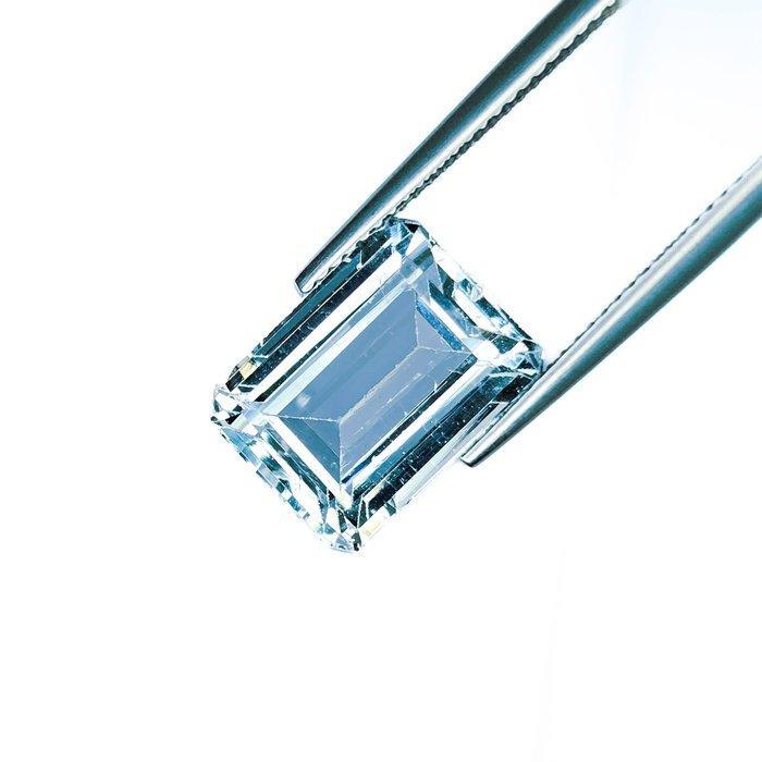 Zonder Minimumprijs Blauw Aquamarijn - 8.51 ct -, Sieraden, Tassen en Uiterlijk, Edelstenen