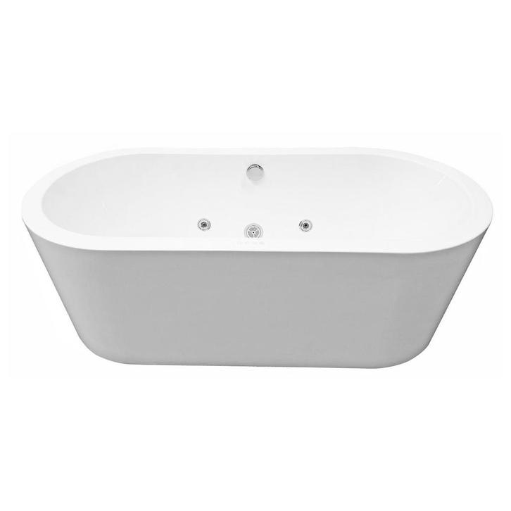 Whirlpool BWS Vrijstaand Ligbad Inclusief Waste Chroom, Doe-het-zelf en Verbouw, Sanitair, Ophalen of Verzenden