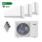AUX Multi-split unit airco 2 t/m 5 binnenunits A++ WIT/ZWART, Witgoed en Apparatuur, Nieuw, 100 m³ of groter, Ophalen of Verzenden