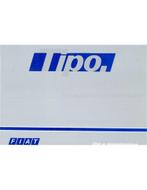 1990 FIAT TIPO INSTRUCTIEBOEKJE ITALIAANS, Auto diversen, Handleidingen en Instructieboekjes