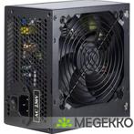 Inter-Tech SL-500 TBO power supply unit 500W Zwart, Verzenden, Nieuw