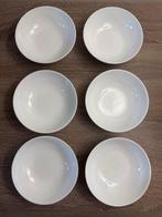 Kom - Porselein - Zes vintage KLM Business Class kommen