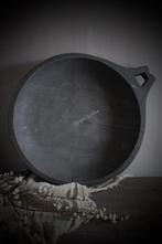 Aura Peeperkorn houten schaal met open handvat Antique grey, Ophalen of Verzenden, Nieuw
