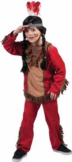 Indiaans jongen kostuum Red Hawk elite, Kleding | Heren, Ophalen of Verzenden, Nieuw