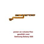 Samsung Galaxy S23 power en volume Flex Kabel, Verzenden, Nieuw
