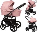 Baby Merc Q9 Black/Pink Kinderwagen incl. Autostoel Q9/199B, Verzenden, Nieuw
