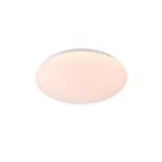 Plafondlamp wit 33 cm incl. LED en dimmer met, Nieuw, Kunststof, Modern