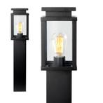 Jersey Tuinlamp Zwart 60cm met Lichtsensor LED, Tuin en Terras, Verzenden, Nieuw