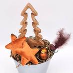 Miss Bucket -  Kerst warm oranje/roestbruin, Verzenden, Nieuw