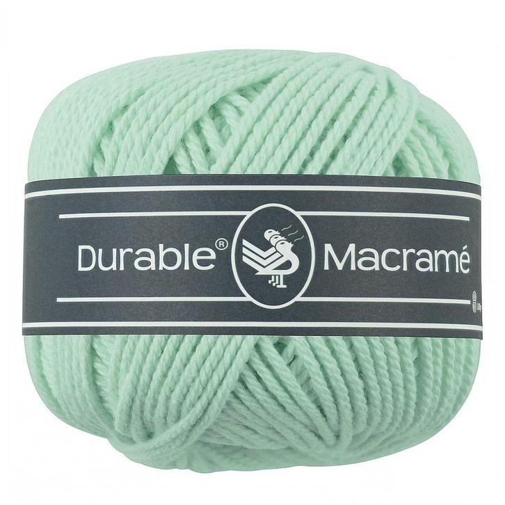 Durable Macramé - 2137 mint - Katoen Garen, Hobby en Vrije tijd, Breien en Haken, Ophalen of Verzenden