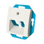 ION Modular Jack 30° 2-voudig met Centraalplaat E1 Mat Alpin, Ophalen of Verzenden, Nieuw