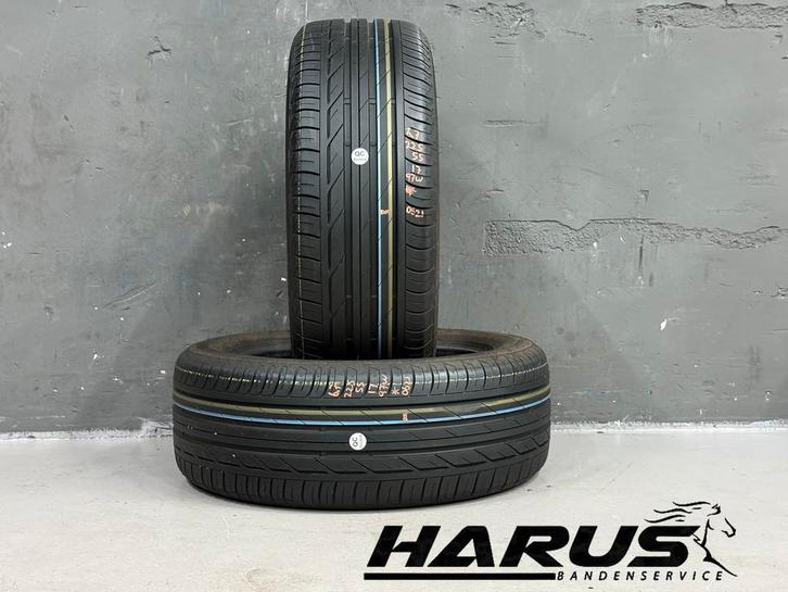 225/55/17 97W Bridgestone zomerbanden 6,7mm profiel 2 stuks, Auto-onderdelen, Banden en Velgen, 17 inch, Erkend duurzaam, Zomerbanden