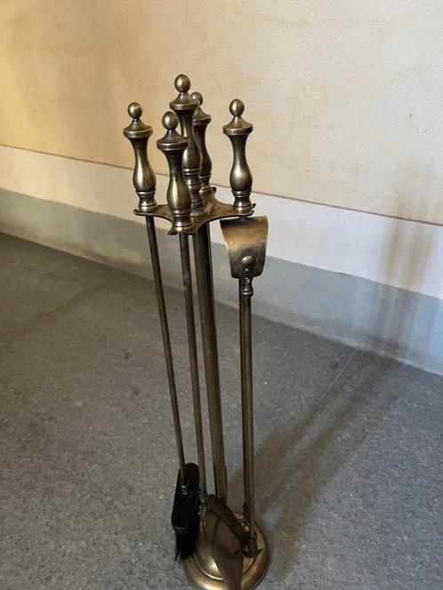 Openhaard accessoire (5) - Messing, Antiek en Kunst, Curiosa en Brocante