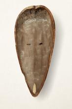 Punu masker – Witte kaolienklei – Gabon - Ngil - Giftand -, Antiek en Kunst, Kunst | Niet-Westerse kunst