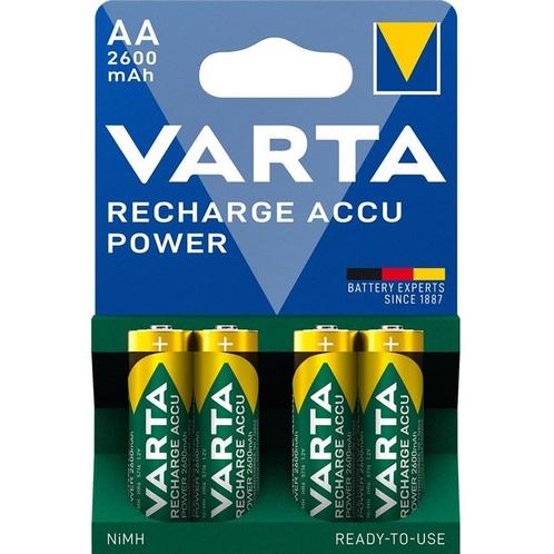 Varta AA (HR6) Recharge Accu Power batterijen /, Doe-het-zelf en Verbouw, Elektra en Kabels, Ophalen of Verzenden