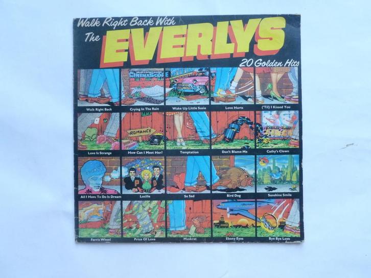 The Everly Brothers – Walk Right Back With The Everlys (20 G, Cd's en Dvd's, Vinyl | Pop, Zo goed als nieuw, Verzenden