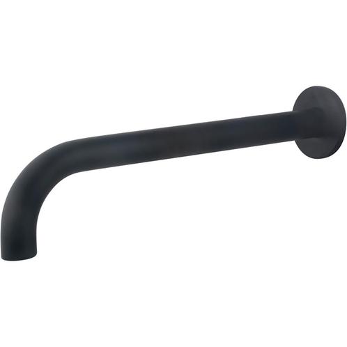 Wiesbaden Baduitloop - Rond - 30cm - 1/2inch - Mat Zwart, Doe-het-zelf en Verbouw, Sanitair, Nieuw, Ophalen of Verzenden